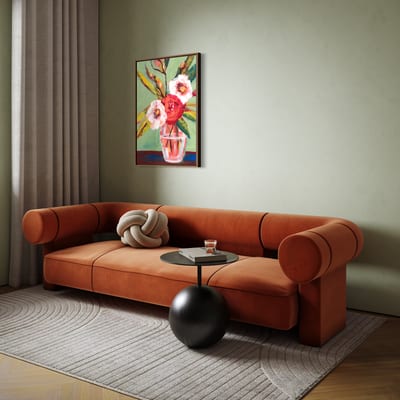 Power poppy in lounge 