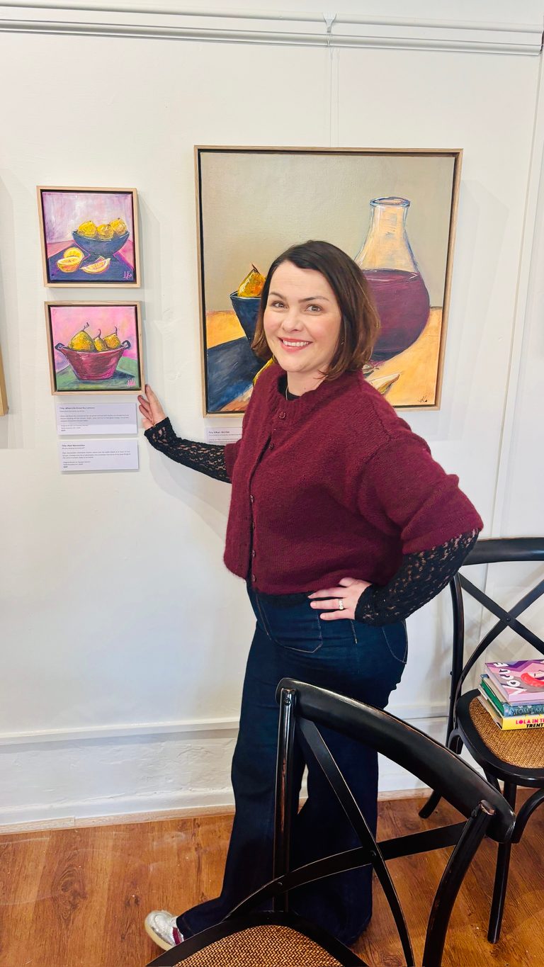 Five paintings.  Less than three weeks.  WHAT?
